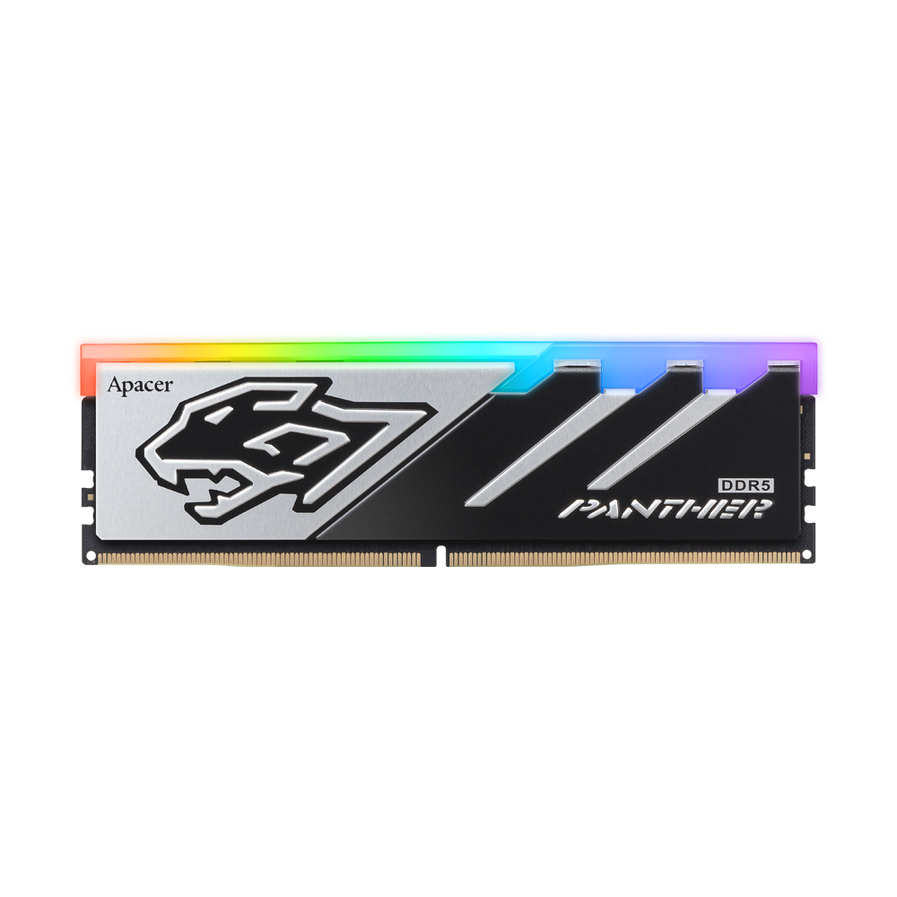 RAM APACER PANTHER RGB 16GB (16X1) DDR5 6000MHz - Black