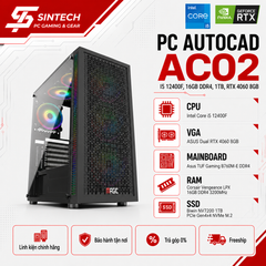PC AUTOCAD AC02 I5 12400F, 16GB DDR4 , 1TB, RTX 4060 8GB
