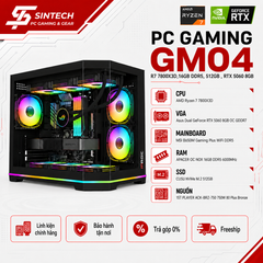 PC Gaming GM04 R7 7800X3D, 16GB DDR5, 512GB, RTX 5060 8GB