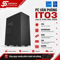 PC Văn Phòng IT03 Intel I5 12400, 8GB, 256GB