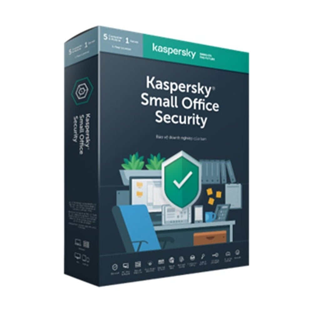 Phần Mềm Kaspersky Small Office Security 1 Server + 5PC - 1 Năm