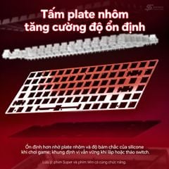 Phím Cơ AULA HERO75HE 8607 (Stormrise Magnetic Switch Đen) Không Dây