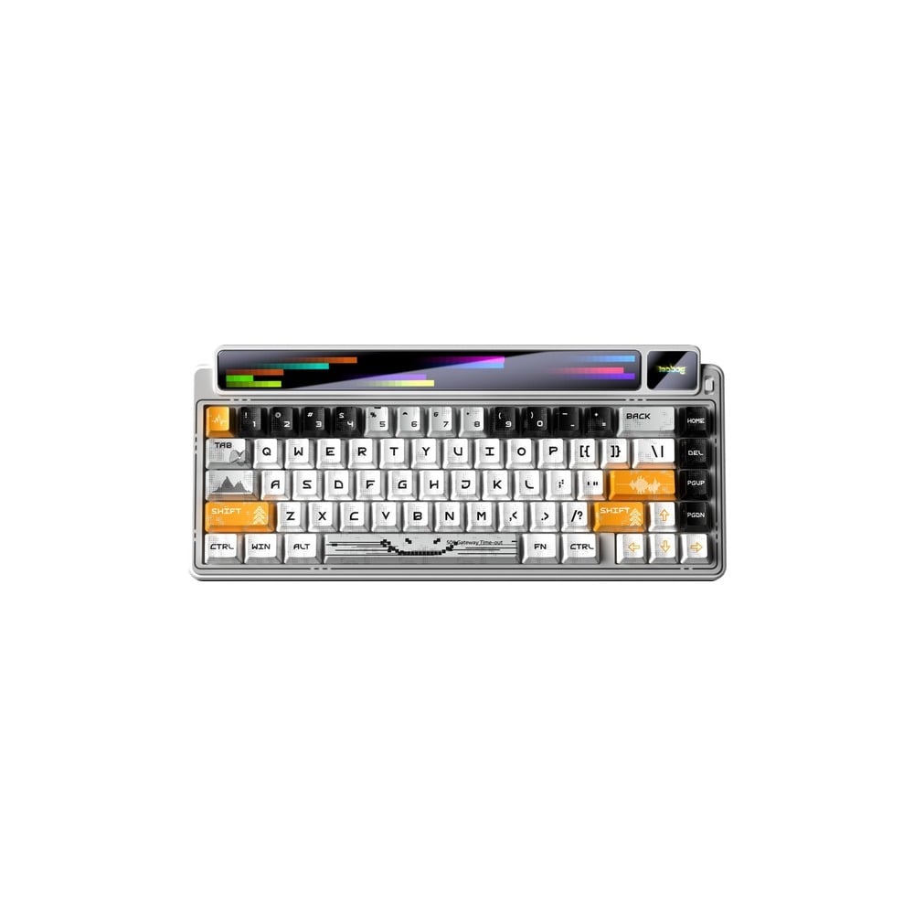 Phím Cơ Leobog AMG65 (Jadeite Switch Trắng) Không Dây