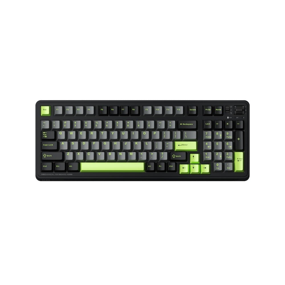 Phím Cơ Machenike KG98 Tri-mode RGB Đen