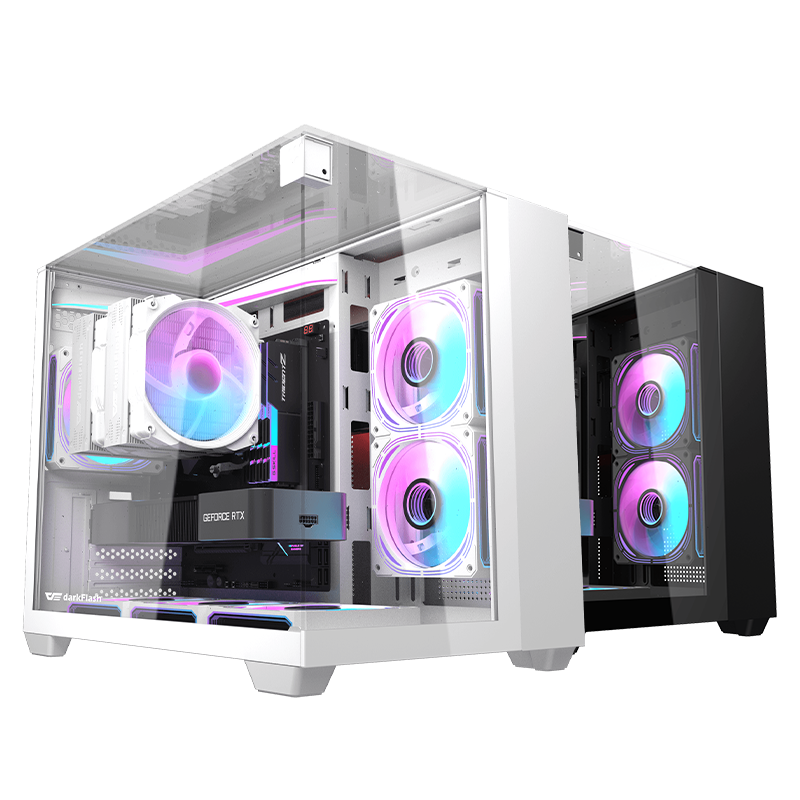 Vỏ Case DARKFLASH TH285M M-ATX Trắng