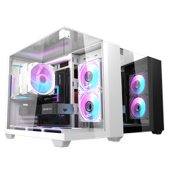 Vỏ Case DARKFLASH TH285M M-ATX Trắng