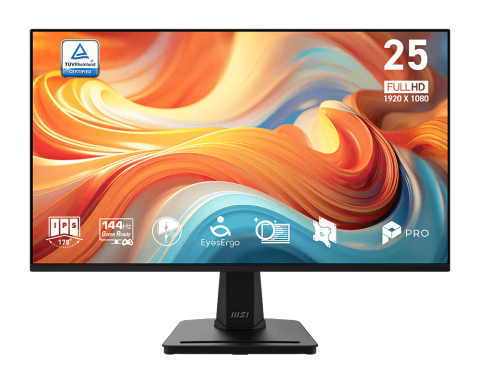 Màn hình MSI PRO MP251 E14L 25 inch IPS/FHD/1ms/144Hz/Phẳng
