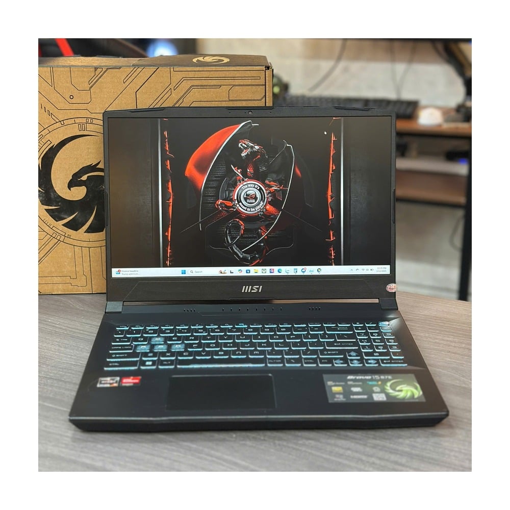 Laptop MSI Gaming Bravo 15 B7ED R5 7535HS/16GB/512GB/4GB RX6550M/144Hz