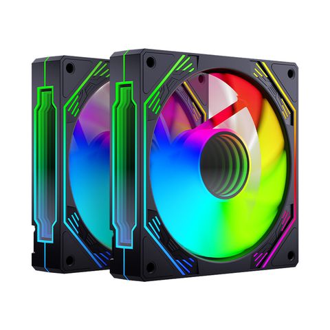 Fan Case Magic Snowman F-120 ARGB Đen