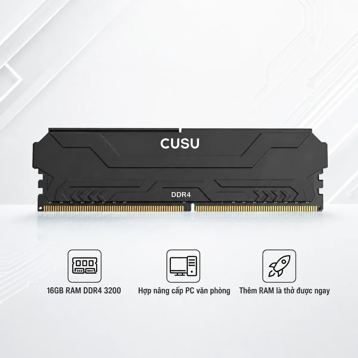 Ram CUSU DH330 16GB DDR4 3200MHz CL16