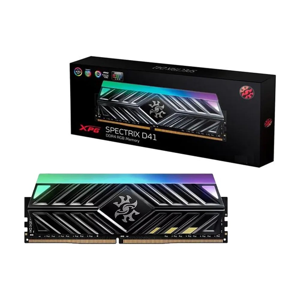 RAM Adata XPG Spectrix D41 RGB 8GB DDR4 3200 Xám
