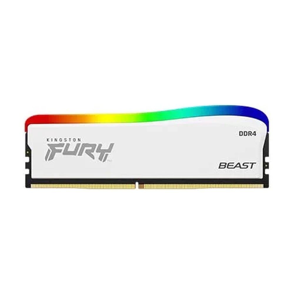 RAM Kingston Fury Beast RGB 8GB 3600MHz DDR4 Trắng