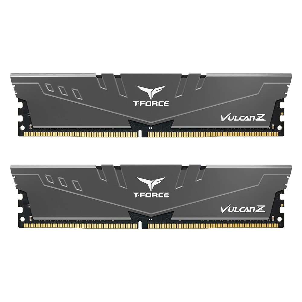 Thiết kế tản nhiệt RAM TeamGroup T Force Vulcan Z Gray