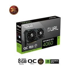 Card Màn Hình ASUS Dual RTX 4060 8GB GDDR6 (DUAL-RTX4060-8G)