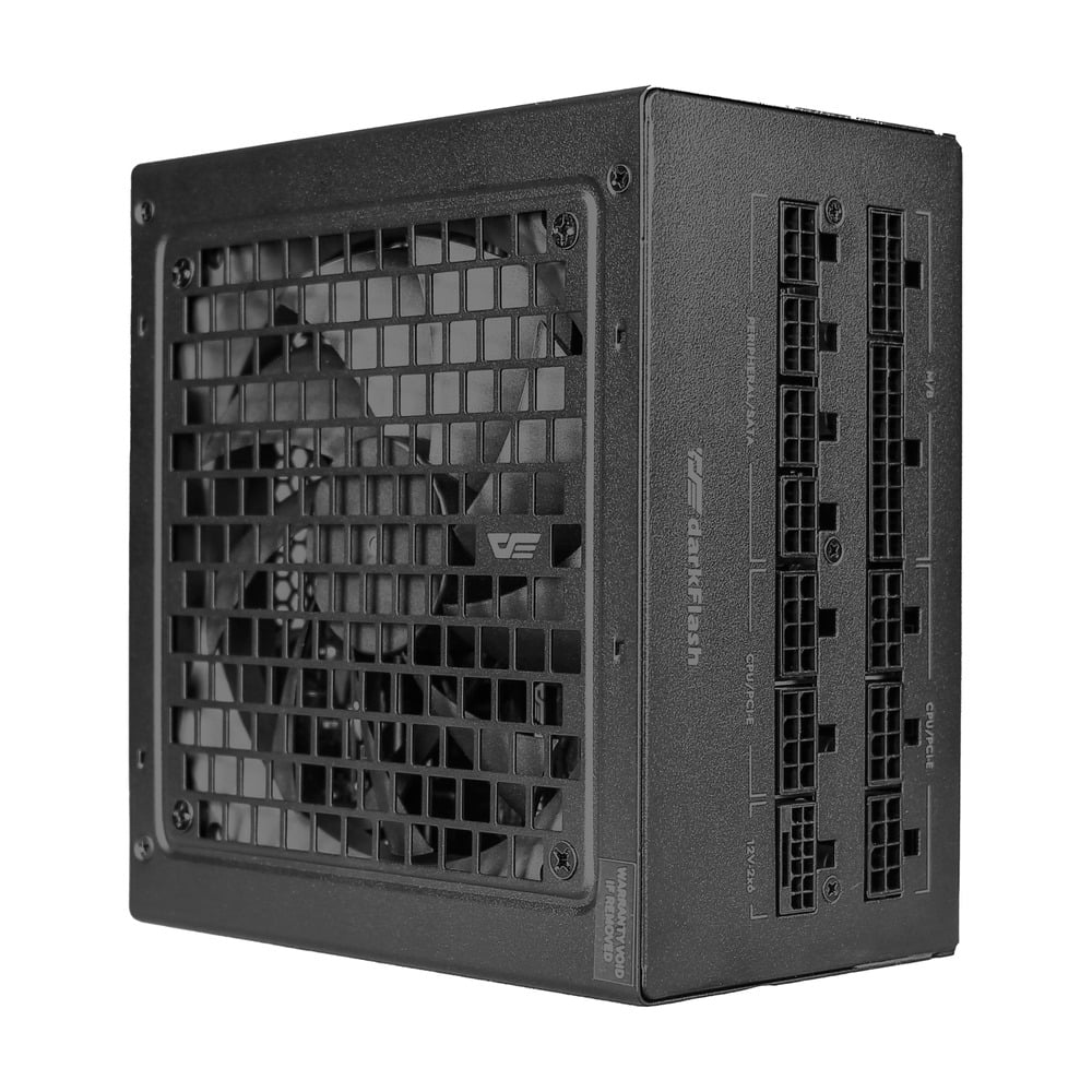 Nguồn máy tính DarkFlash PMT 750W GOLD ATX 3.1, PCIe 5.1 (80 Plus Gold/ Full-Modular) Đen