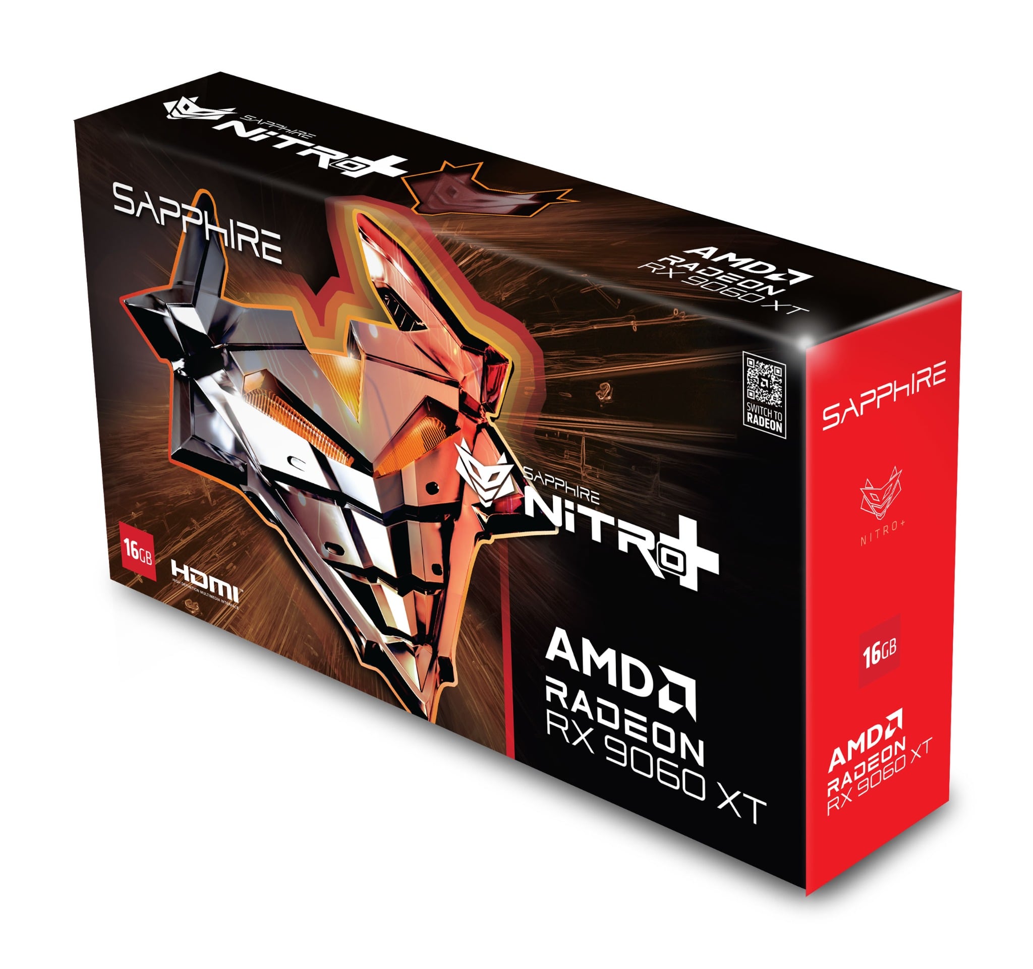 Card màn hình Sapphire Nitro+ RX 9060 XT Gaming OC 16GB