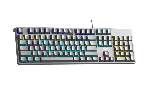 BÀN PHÍM CƠ GAMING AULA S2022 PRO (4265) Xám - Có dây