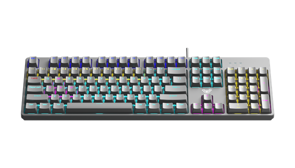 BÀN PHÍM CƠ GAMING AULA S2022 PRO (4265) Xám - Có dây