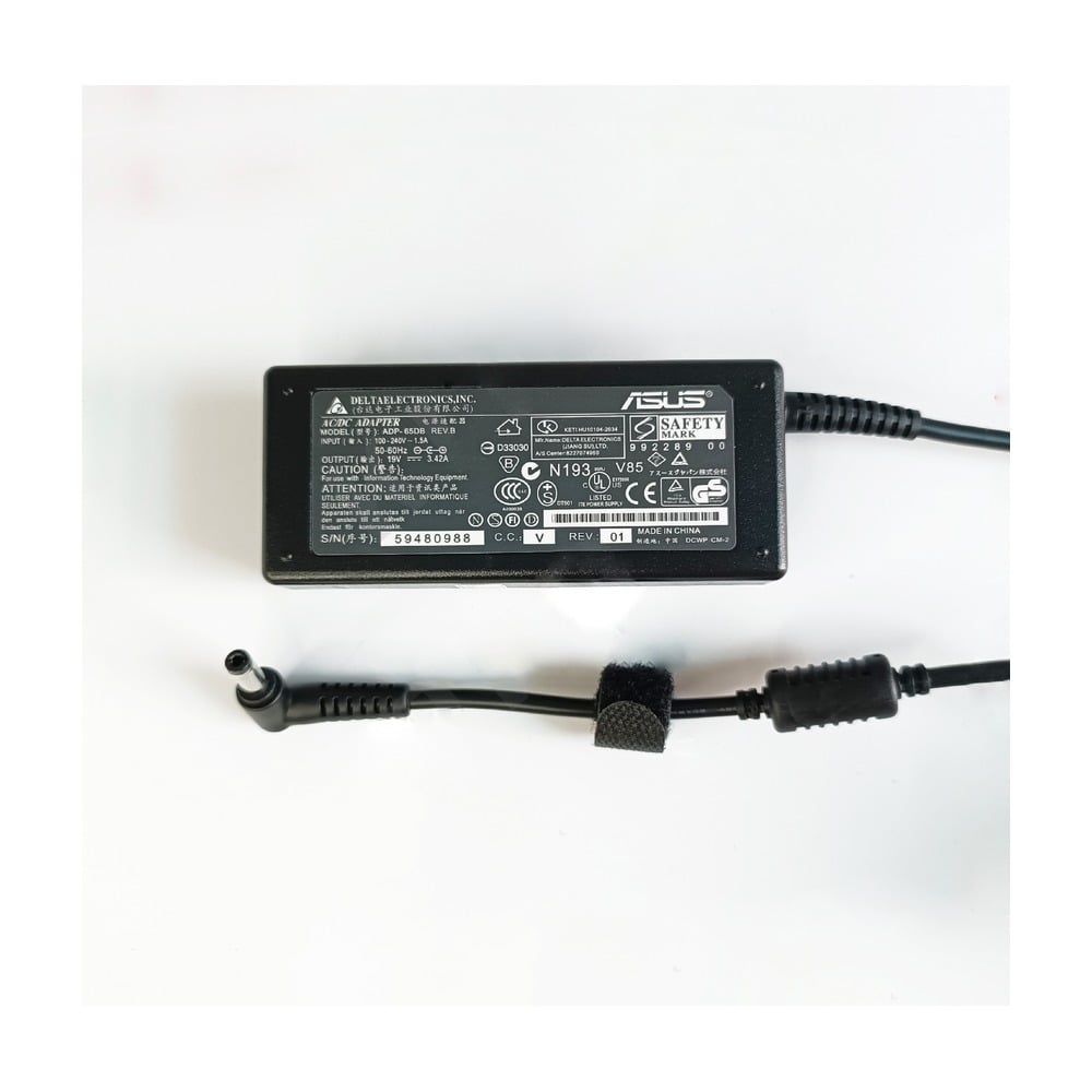 Sạc Laptop Asus 19V 3.42A 65W Hình Chữ Nhật