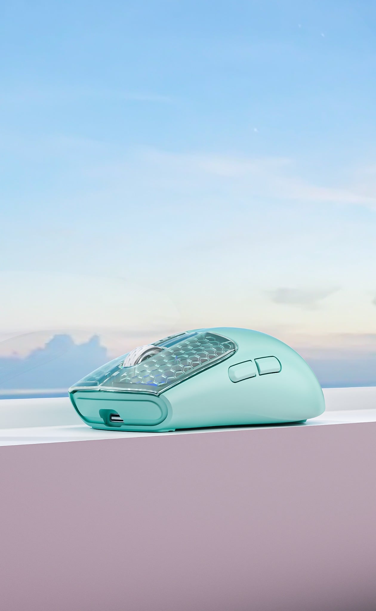 Chuột AULA Gaming SC560 3 mode Xanh lá