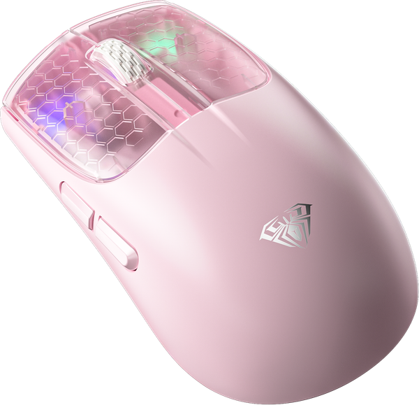 Chuột AULA Gaming SC560 3 mode Hồng