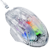 Chuột AULA SC518 2 Modes, LED RGB, Trong Suốt Trắng