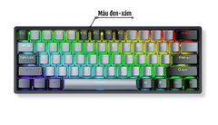 Phím Cơ Aula F3261 (Red Switch Đen Xám) Có Dây