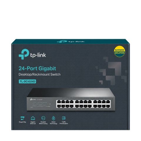 Switch TP-Link 24 Port Gigabit TL-SG1024D 10/100/1000Mbps