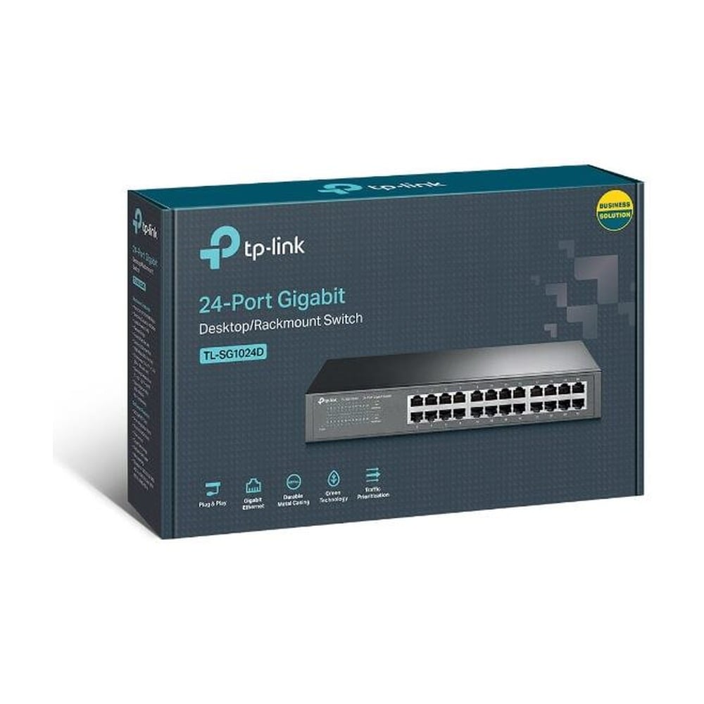 Switch TP-Link 24 Port Gigabit TL-SG1024D 10/100/1000Mbps