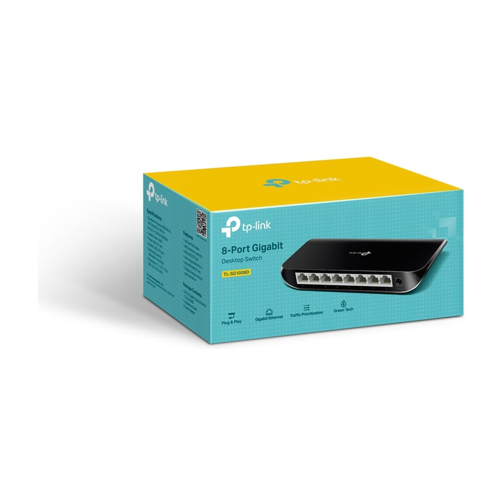 Switch TP-Link TL-SG108D 8 Port Gigabit