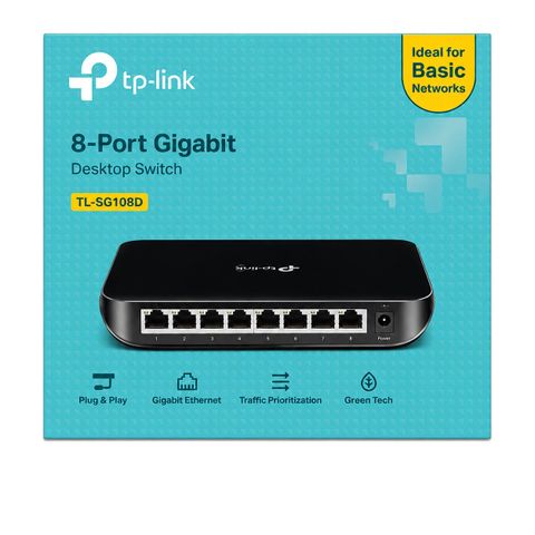 Switch TP-Link TL-SG108D 8 Port Gigabit