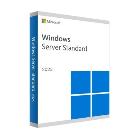 Microsoft Windows Server Standard 2025 64Bit English 1pk DSP OEI DVD 16 core