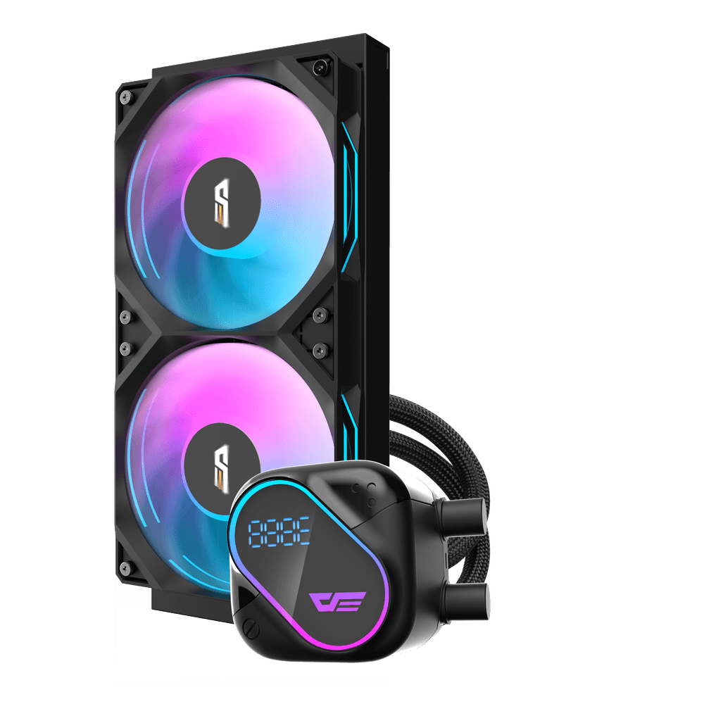 Tản nhiệt nước AIO DARKFLASH DO240 Đen