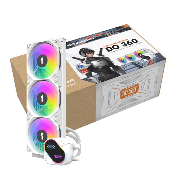 Tản nhiệt nước AIO DARKFLASH DO360 Trắng
