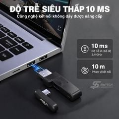 Tai Nghe Gaming AULA G7 Pro 5323 Đen Không Dây