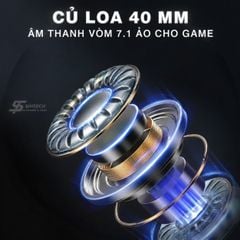 Tai Nghe Gaming AULA G7 Pro 5323 Đen Không Dây
