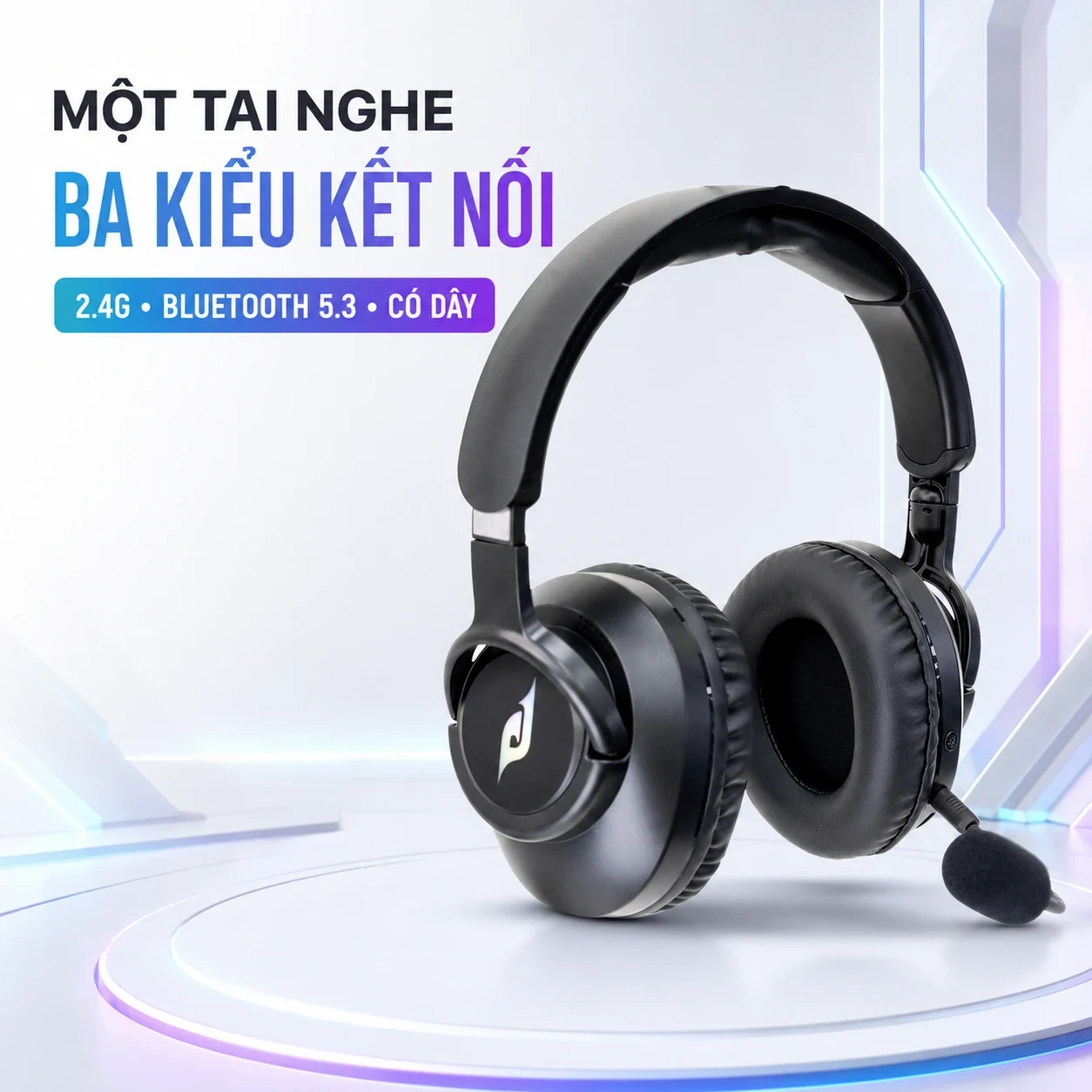 Tai Nghe Gaming E-DRA EH496W Không Dây