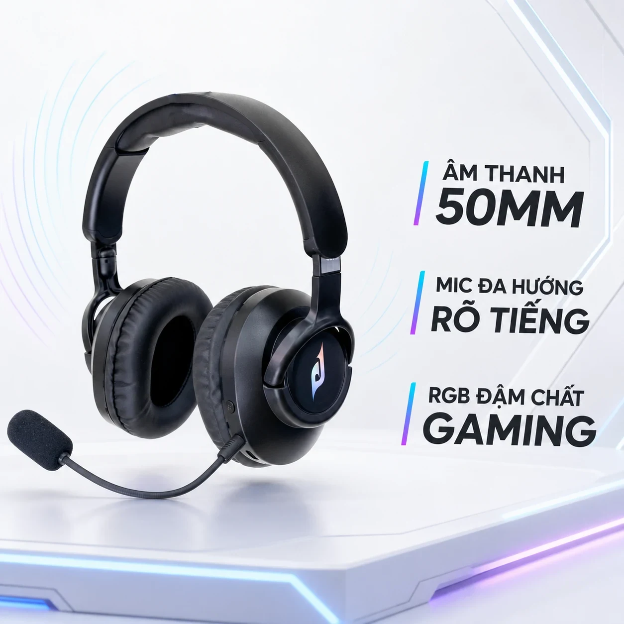 Tai Nghe Gaming E-DRA EH496W Không Dây