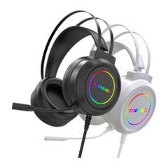 Tai Nghe Gaming Magic HG-01 LED RGB Trắng Có Dây