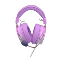 Tai Nghe GAMING Có Dây Xiberia S19U Pro | Đen Gold/Tím, RGB, Virtual 7.1, OverEar