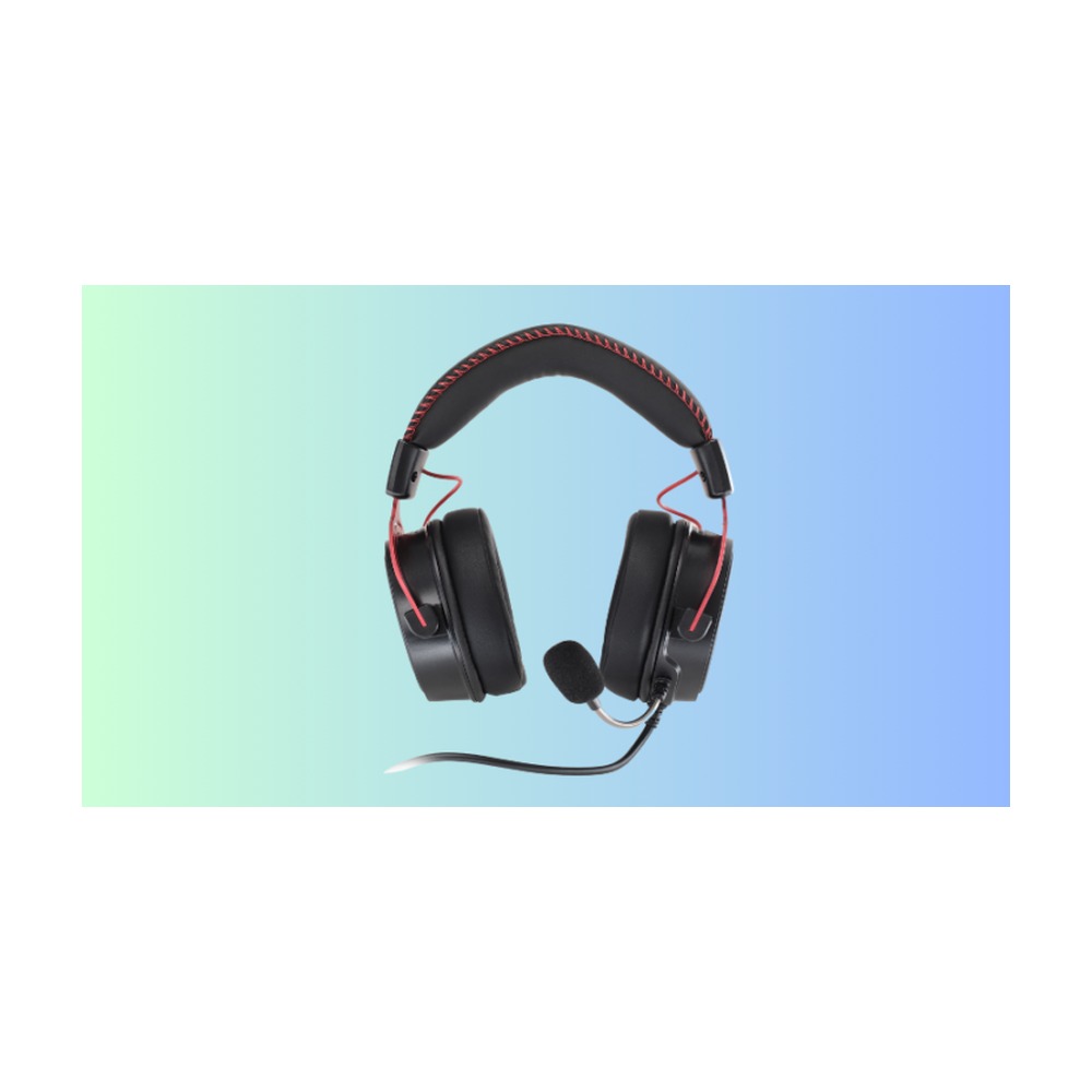 Tai Nghe GAMING Có Dây Xiberia S19U (Đen Đỏ, RGB, Virtual 7.1, OverEar)
