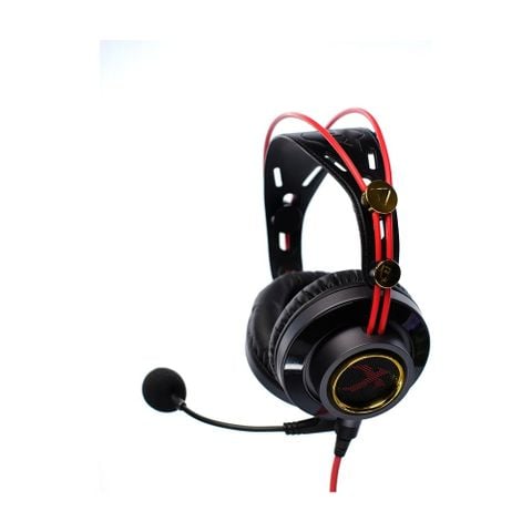 Tai Nghe Gaming Có Dây Xiberia T2 | Đen Đỏ, RGB, Virtual 7.1, OverEar
