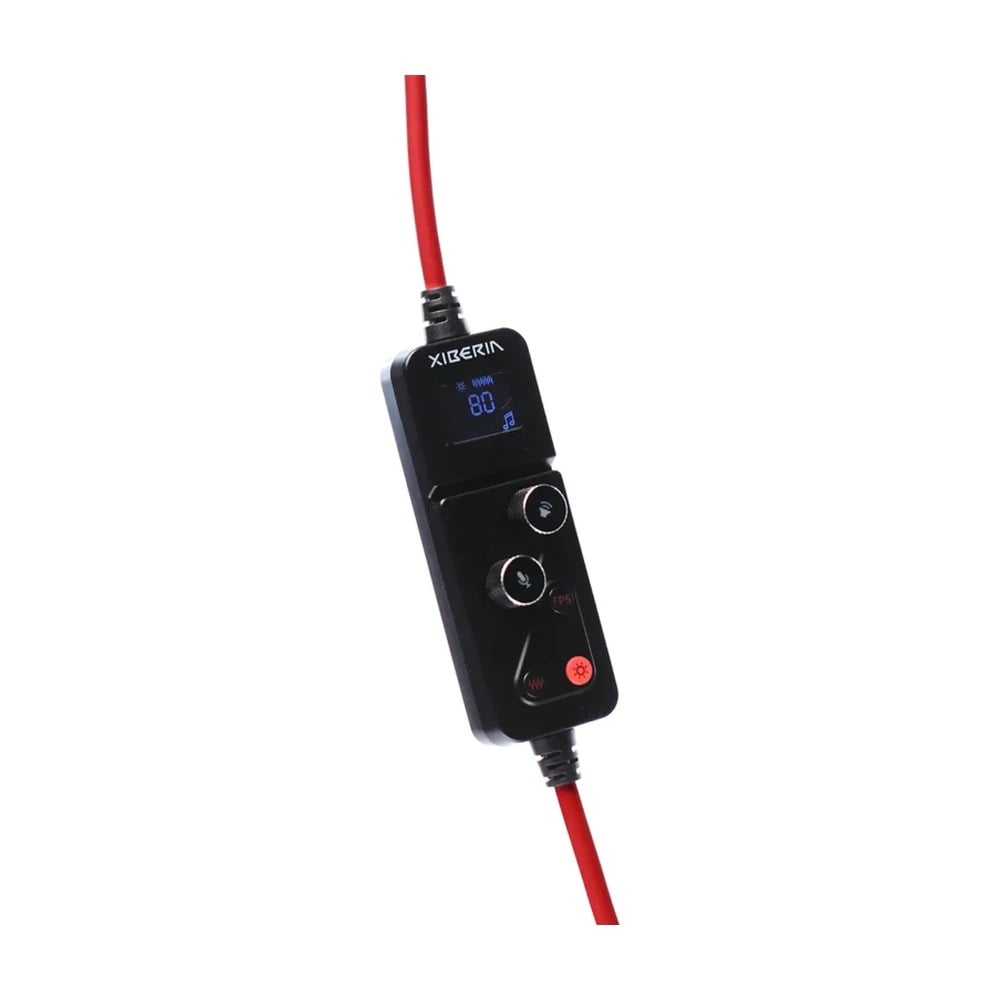 Tai Nghe Gaming Có Dây Xiberia T2 | Đen Đỏ, RGB, Virtual 7.1, OverEar
