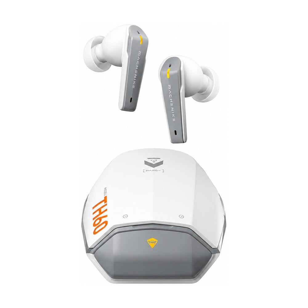Tai nghe Machenike TH60 TWS Bluetooth (Earphones, Trắng)