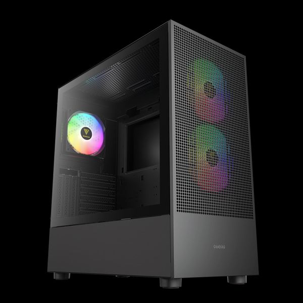 Vỏ case GamdiasTALOS E3 MESH ELITE Đen