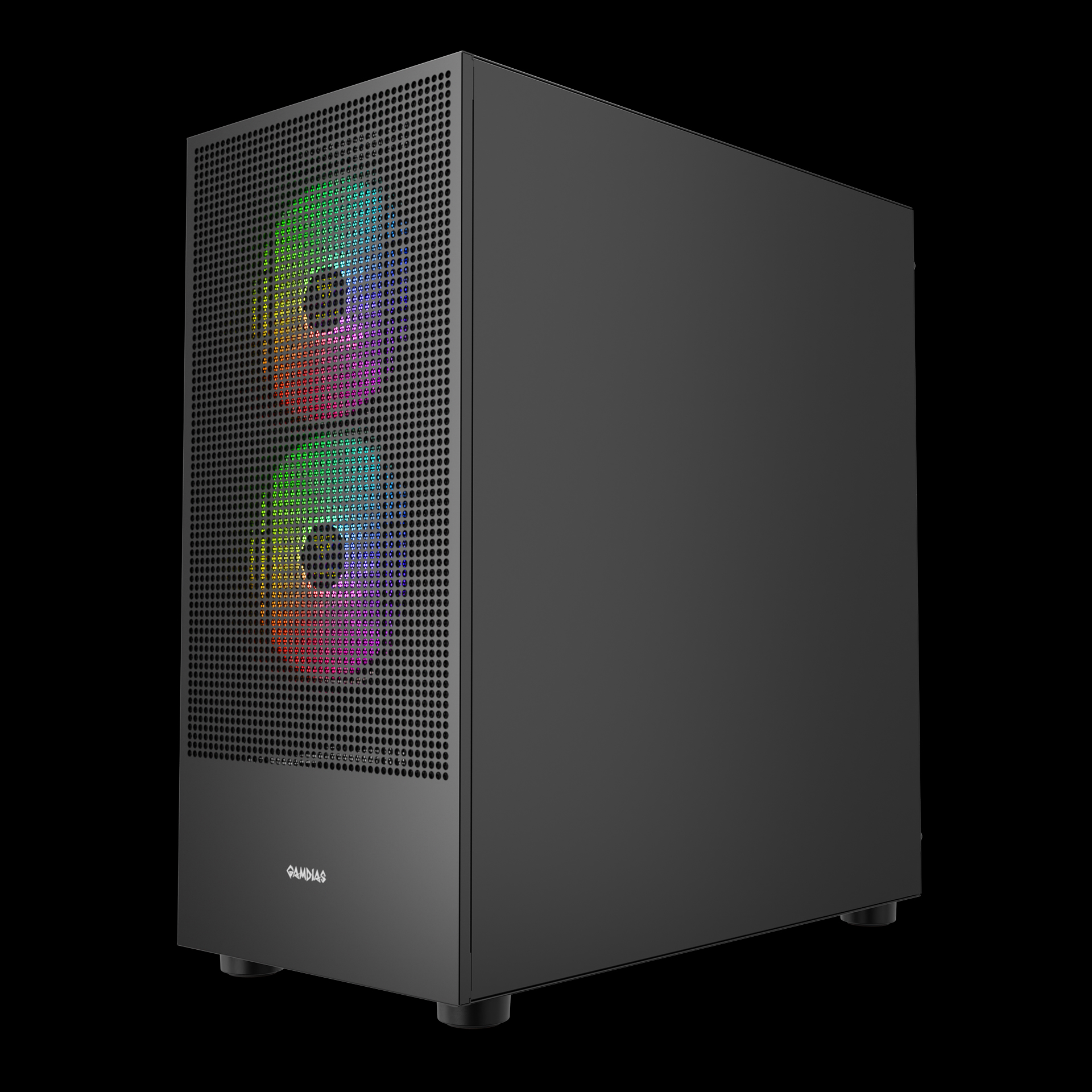 Vỏ case GamdiasTALOS E3 MESH ELITE Đen