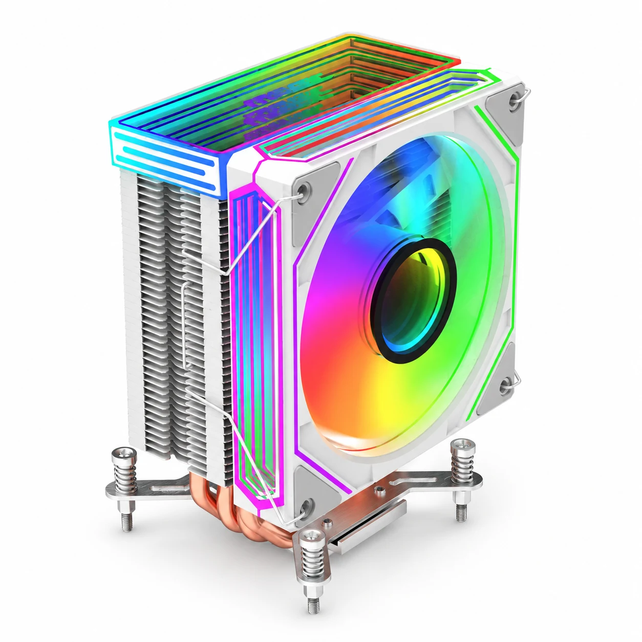 Tản Nhiệt Khí CPU MAGIC ICE-02 RGB Trắng
