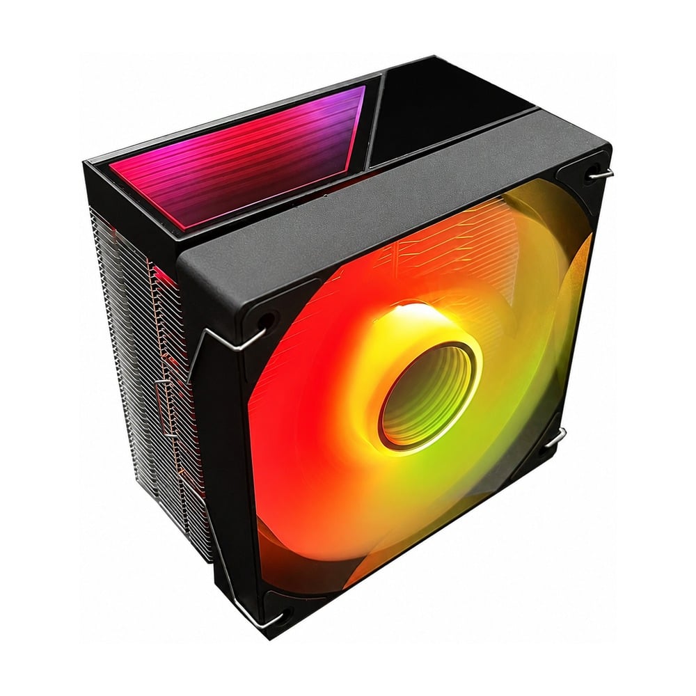 Tản Nhiệt Khí Leopard KF400 RGB Đen