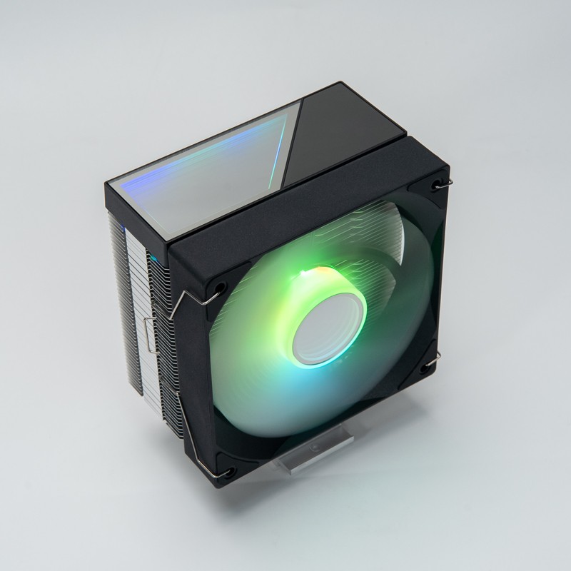 Tản nhiệt khí Leopard KF400 RGB Đen cận cảnh Tản nhiệt khí Leopard KF400 RGB Đen cận cảnh
