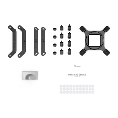 Tản nhiệt khí Ocypus Delta A40 BK ARGB Trắng
